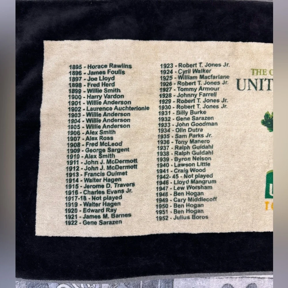 U.S. Open 2008 Torrey Pines Golf Tournament Commemorative Sports Towel NWOT ⛳️